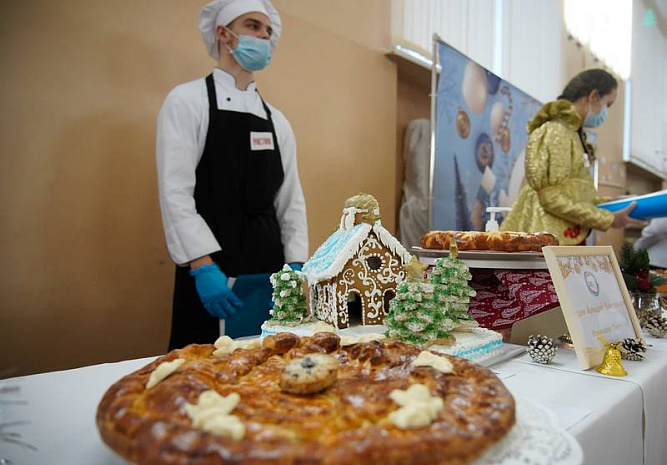 россия, москва, рождество, угощение фестиваль