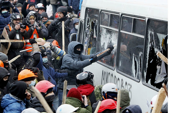 Украина, беспорядки