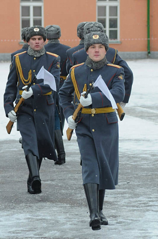 преображенский полк, почетный караул, юбилей