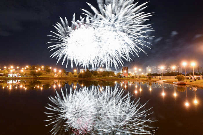 москва, фейерверки, фестиваль, ростех