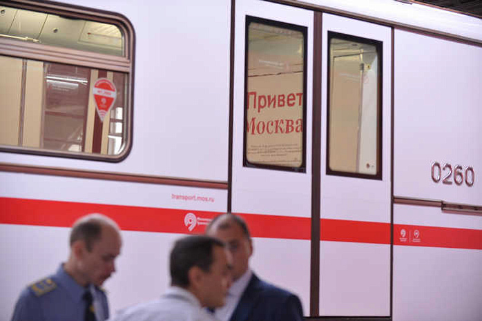 москва, метро, поезд