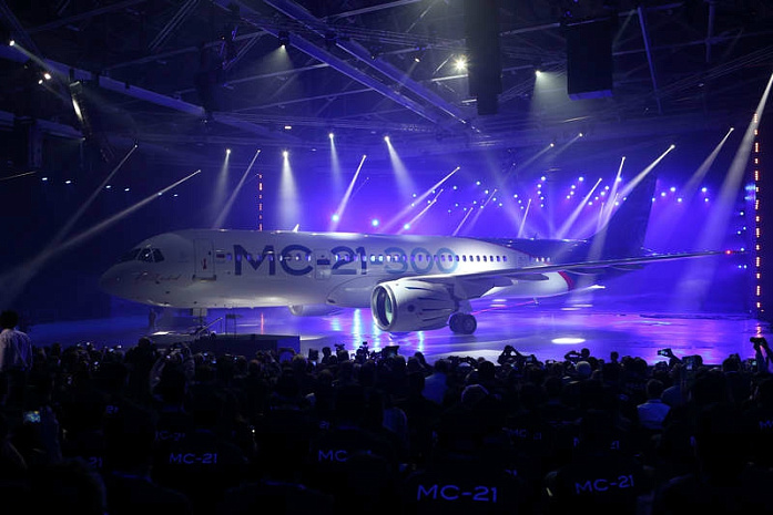 россия, авиация, мс-21, выкатка