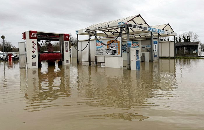 франция, дожди, наводнение