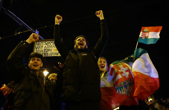 венгрия, парламент, выборы, тиса, петер мадьяр, победа