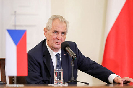 чехия, милош земан, польша, антироссийские санкции, крым, скрипаль, новичок, нато, трехморье