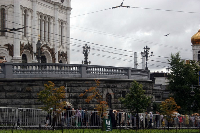 крест, паломники