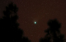 Зеленая комета снова посетила окрестности Земли