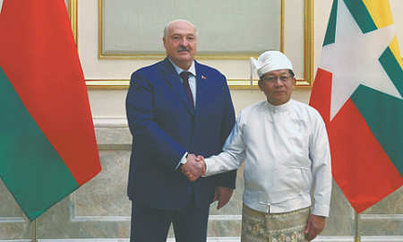 белоруссия, лукашенко, визит, мьянма, военная хунта, политический кризис, борьба за права меньшинств, участие военных в политике