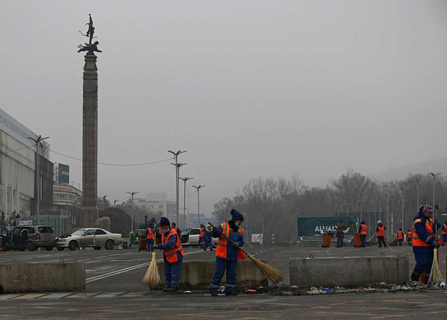 казахстан, беспорядки, жертвы, траур