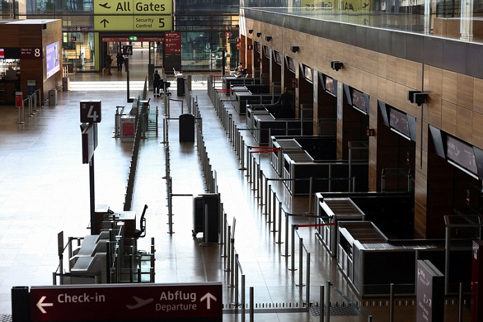 германия, аэропорт, Берлин, Бранденбург, забастовка