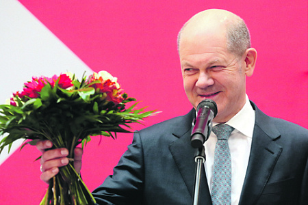 германия, выборы, итоги, сдпг, олаф шольц, либералы, зеленые