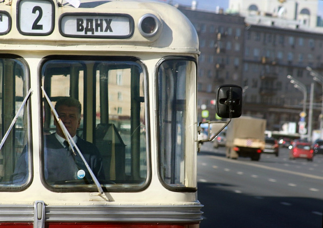 москва, транспорт, троллейбус