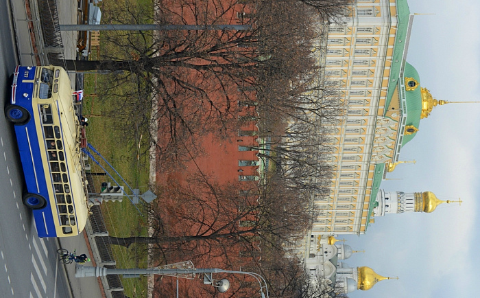 троллейбус, транспорт, город, москва