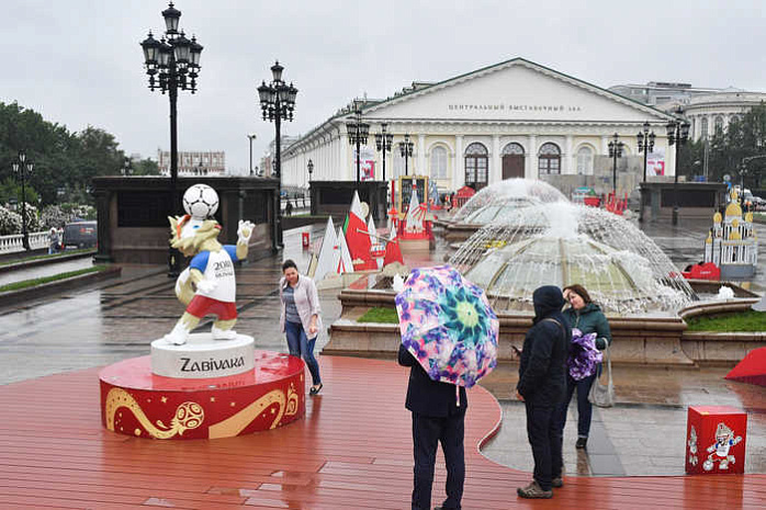 москва, футбол, чемпионат мира, оформление