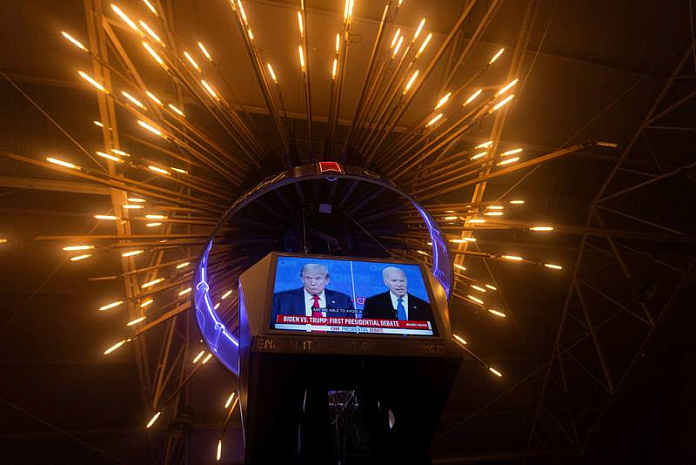 сша, выборы, джл байден, дональд трамп, дебаты