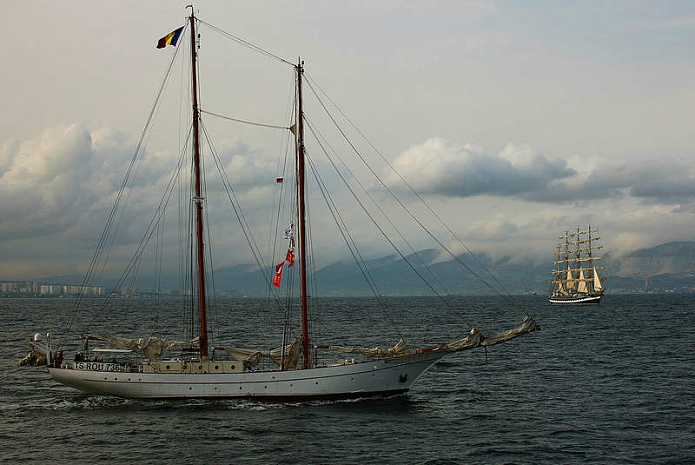 парусники, черное море, регата