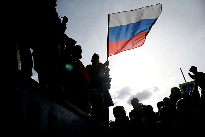 россия, протест, задержание