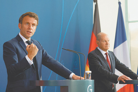 франция, макрон, европейские страны, сотрудничество, формат, украинский кризис
