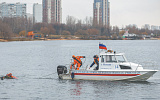 Московские спасатели готовы защитить горожан на зимних водоемах