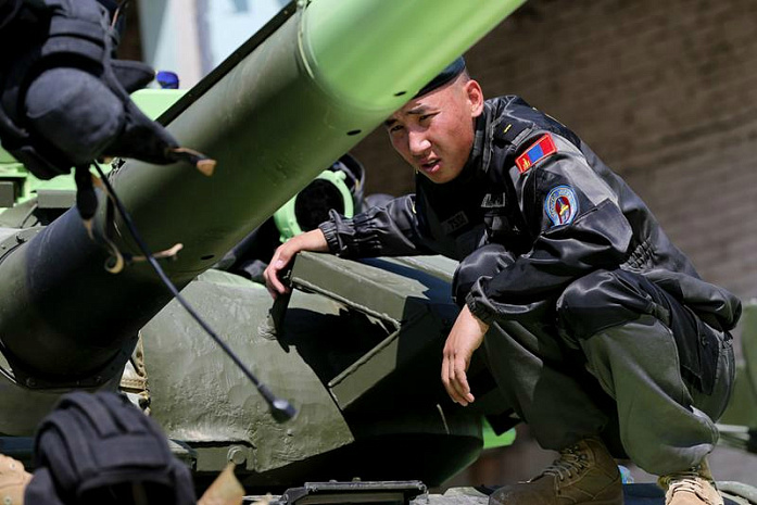 россия, армия, соревнования, танковый биатлон