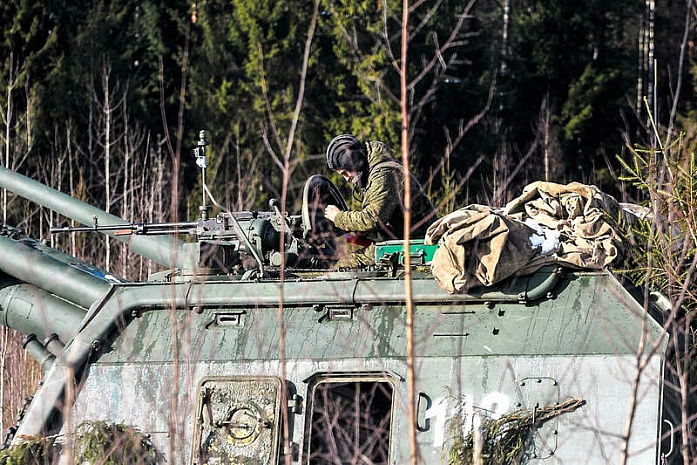 армия, артиллерия, занятия, западный военный округ