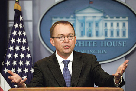 сша, белый дом, кадры, джон келли, отставка, мик малвэни