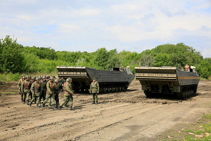 россия, армия, учения, юво, наводнение, мост