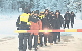 Фото недели. Мигранты стали причиной частичного закрытия российско-финской границы