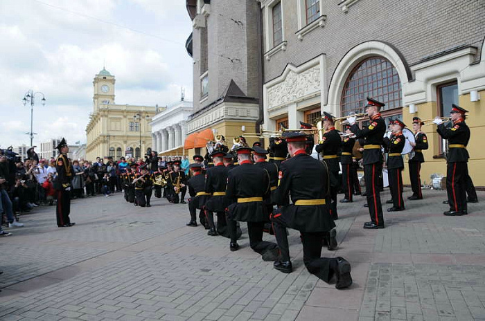 россия, москва, музыка, суворовцы, спасская башня