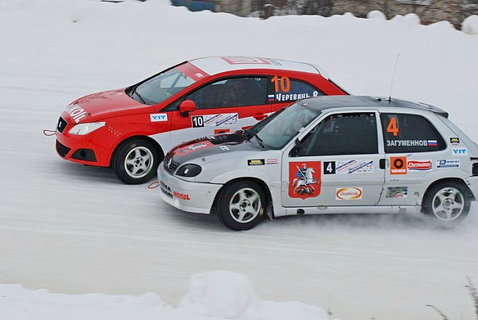 автогонки, лед, чемпионат россии