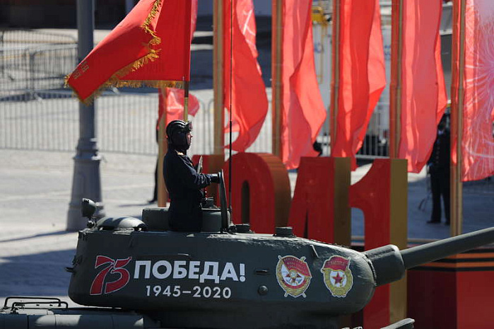 парад победы, техника, манежная площадь