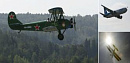 В красноярском небе встретились По-2 и Боинг-767