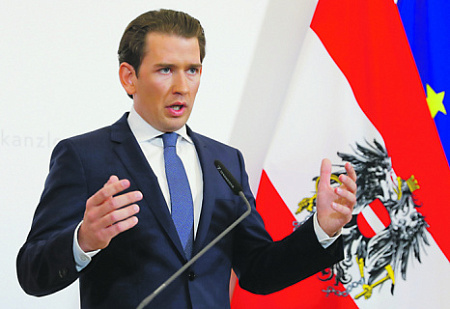 австрия, скандал, компромат, штрахе, правительственная коалиция, курц