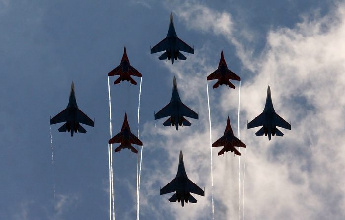 авиасалон, авиация, макс, истребители, вертолеты