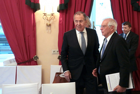 внешняя политика, неравноправный диалог, россия, ес, мид, лавров, боррель