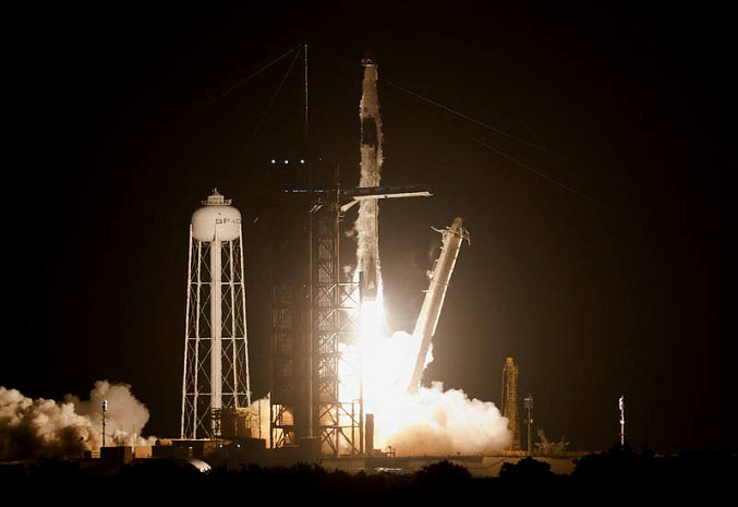 nasa, esa, crew dragon, falcon 9