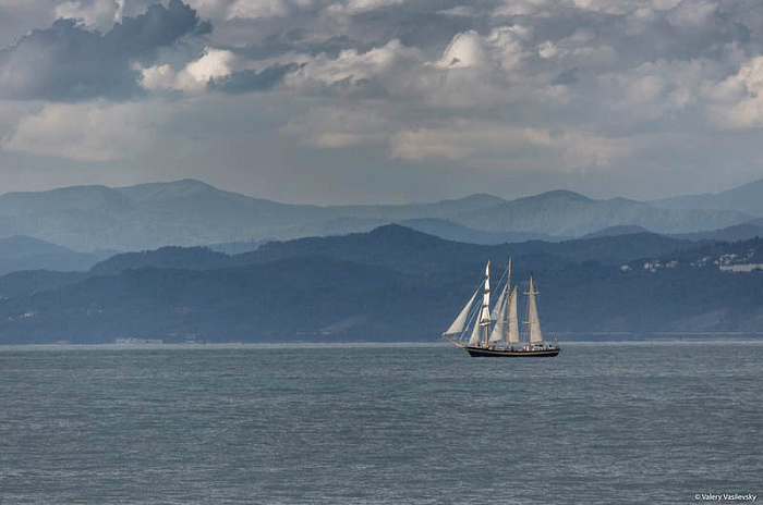 парусники, черное море, регата