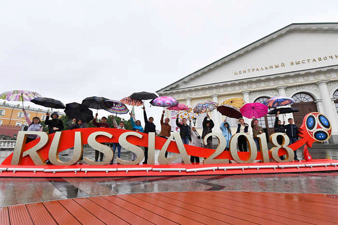 москва, футбол, чемпионат мира, оформление