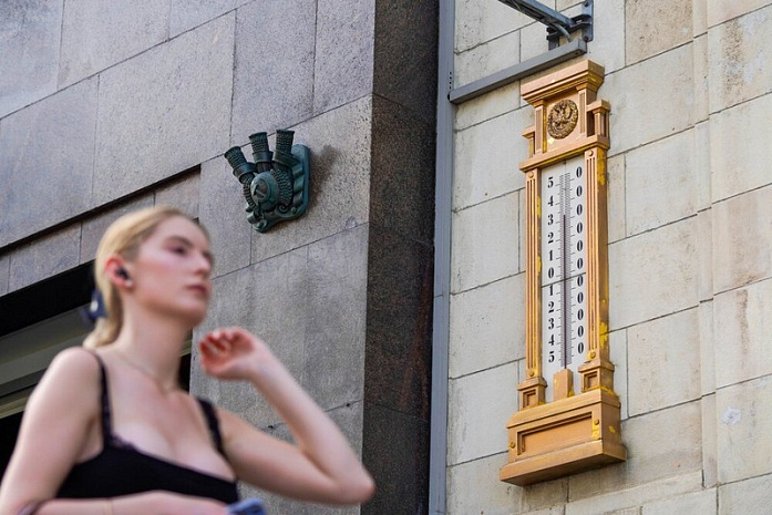 россия, москва, погода, жара