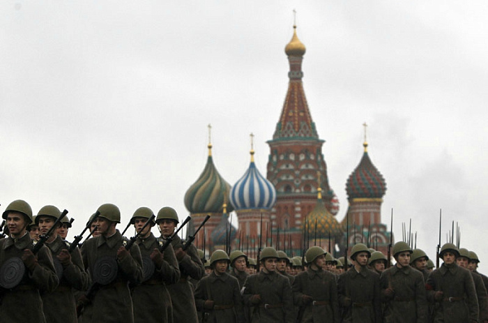 Парад на красной площади 2009