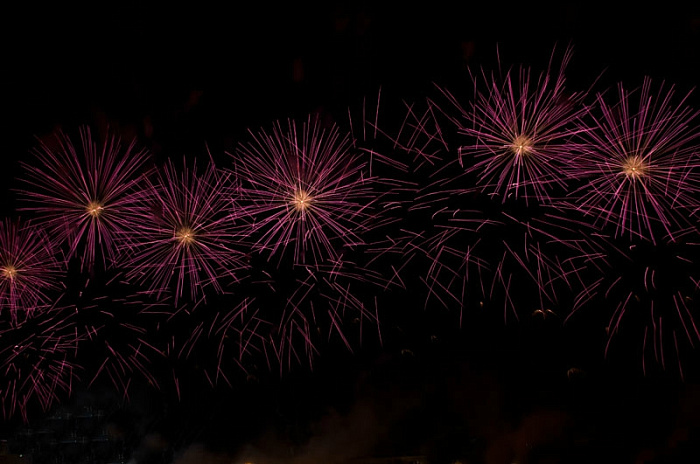 россия, москва, фейерверк, фестиваль