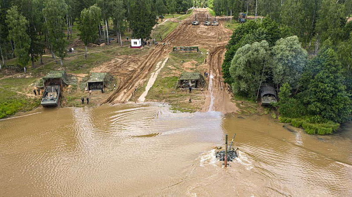 россия, армия, зво, танки, водная преграда, преодоление