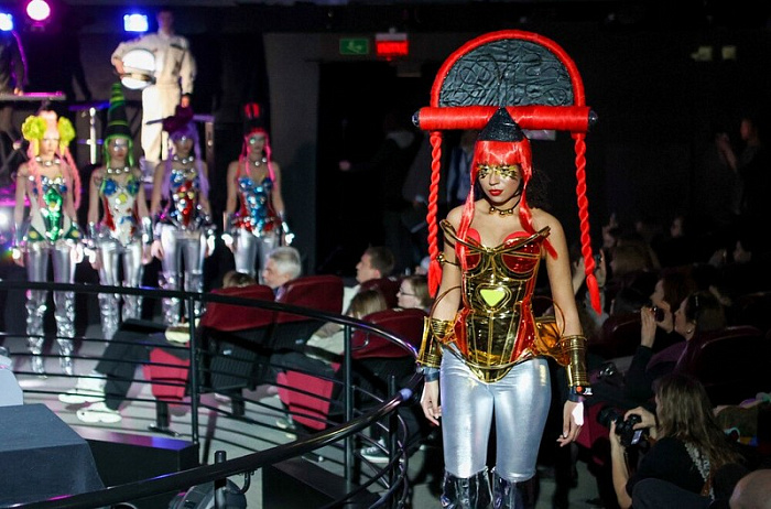 россия, москва, мода, показ, космос, планетарий