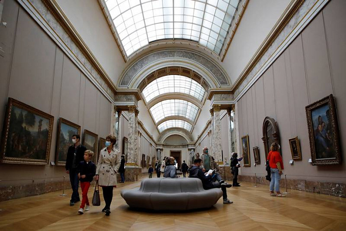 франция, лувр, открытие