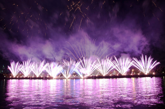 россия, москва, фейерверк, фестиваль