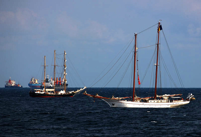 парусники, черное море, регата