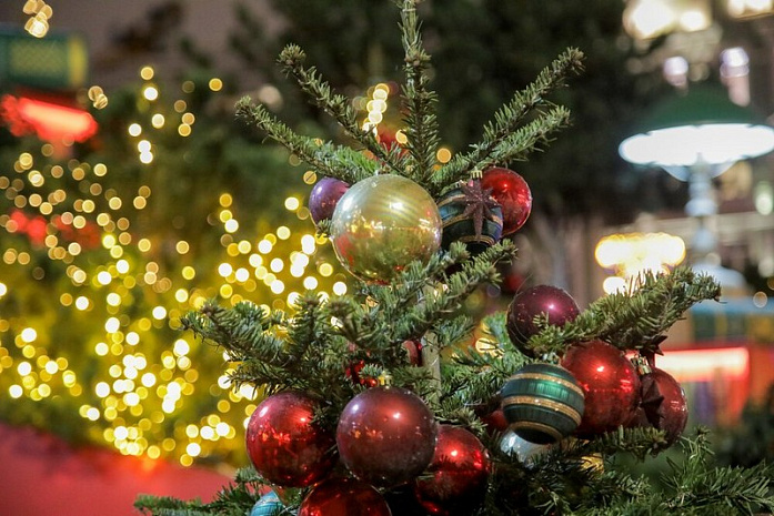 россия, москва, новый год, 2026, праздник, елка, украшение