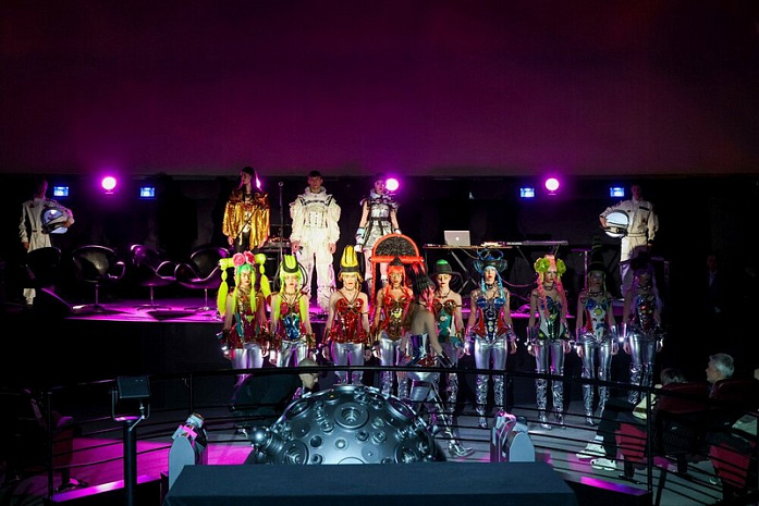 россия, москва, мода, показ, космос, планетарий