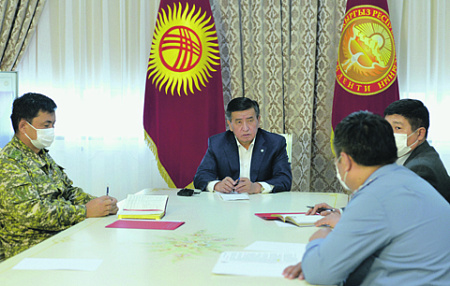 киргизия, выборы, протесты, президент, жээнбеков, силовики