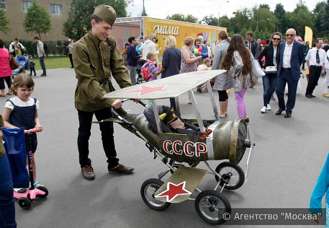 россия, москва, парад, коляски